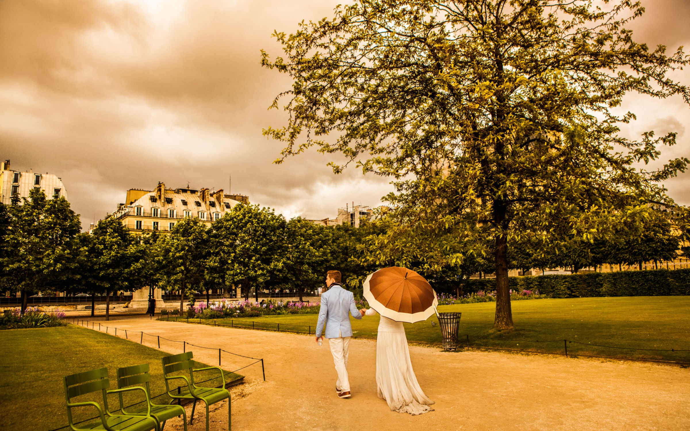TRASH THE DRESS EM PARIS